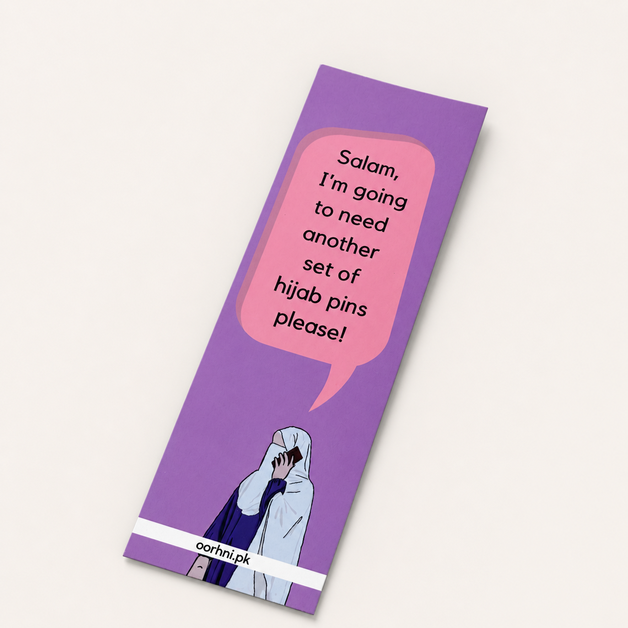 “Another set of hijab pins” hijabi bookmark by oorhni, styled photo